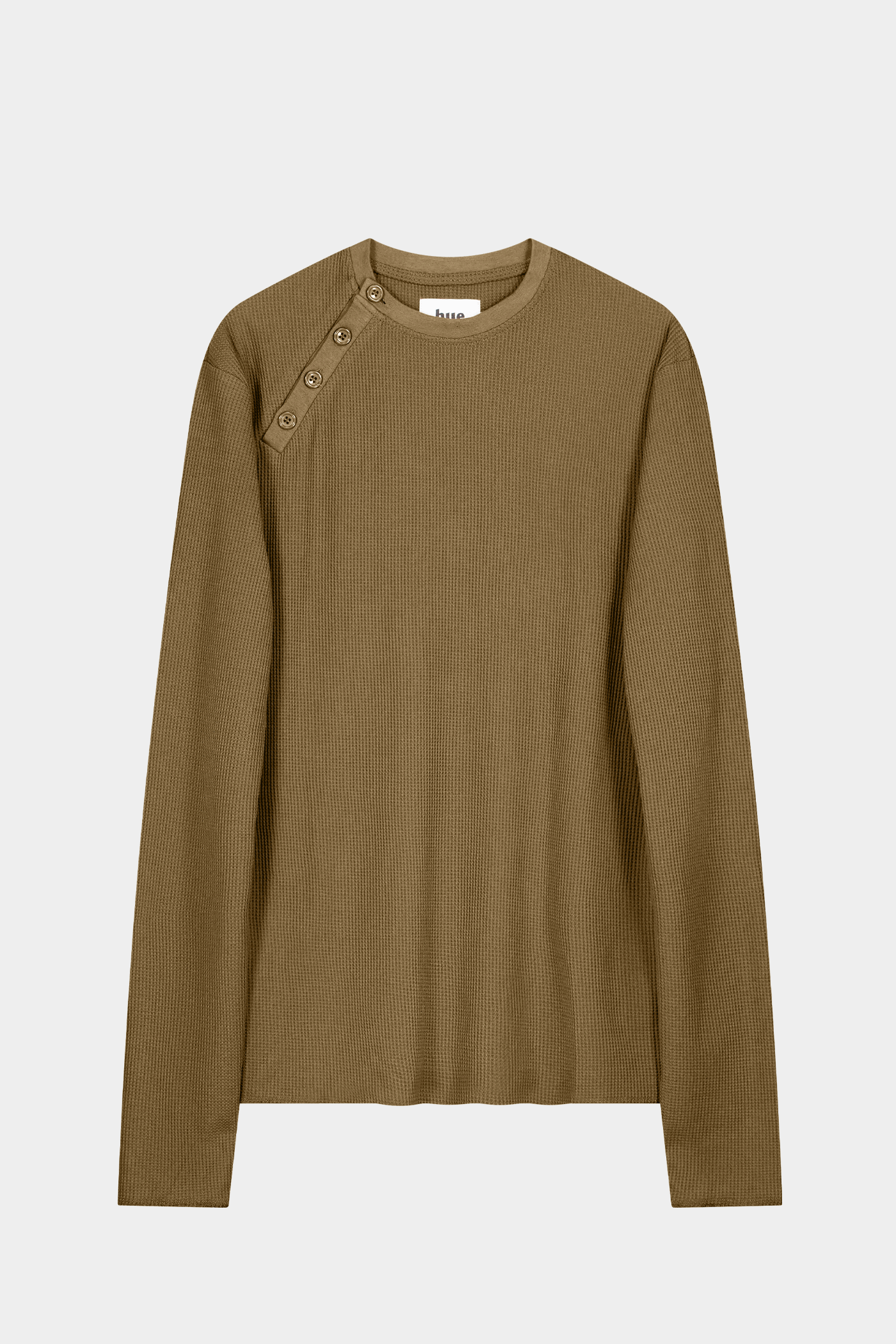 Asymmetric Waffle Henley