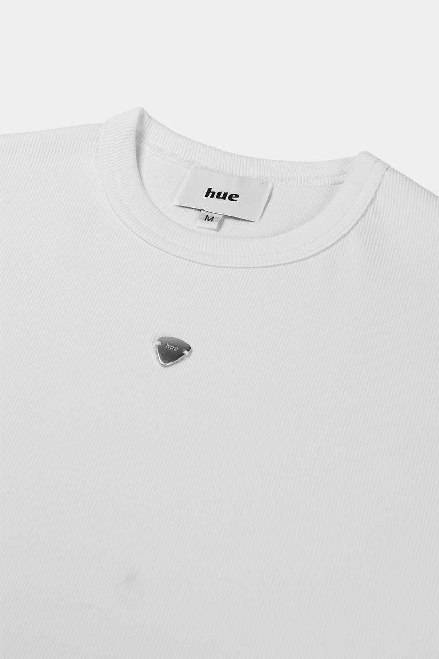 GP RIB TEE - WHITE